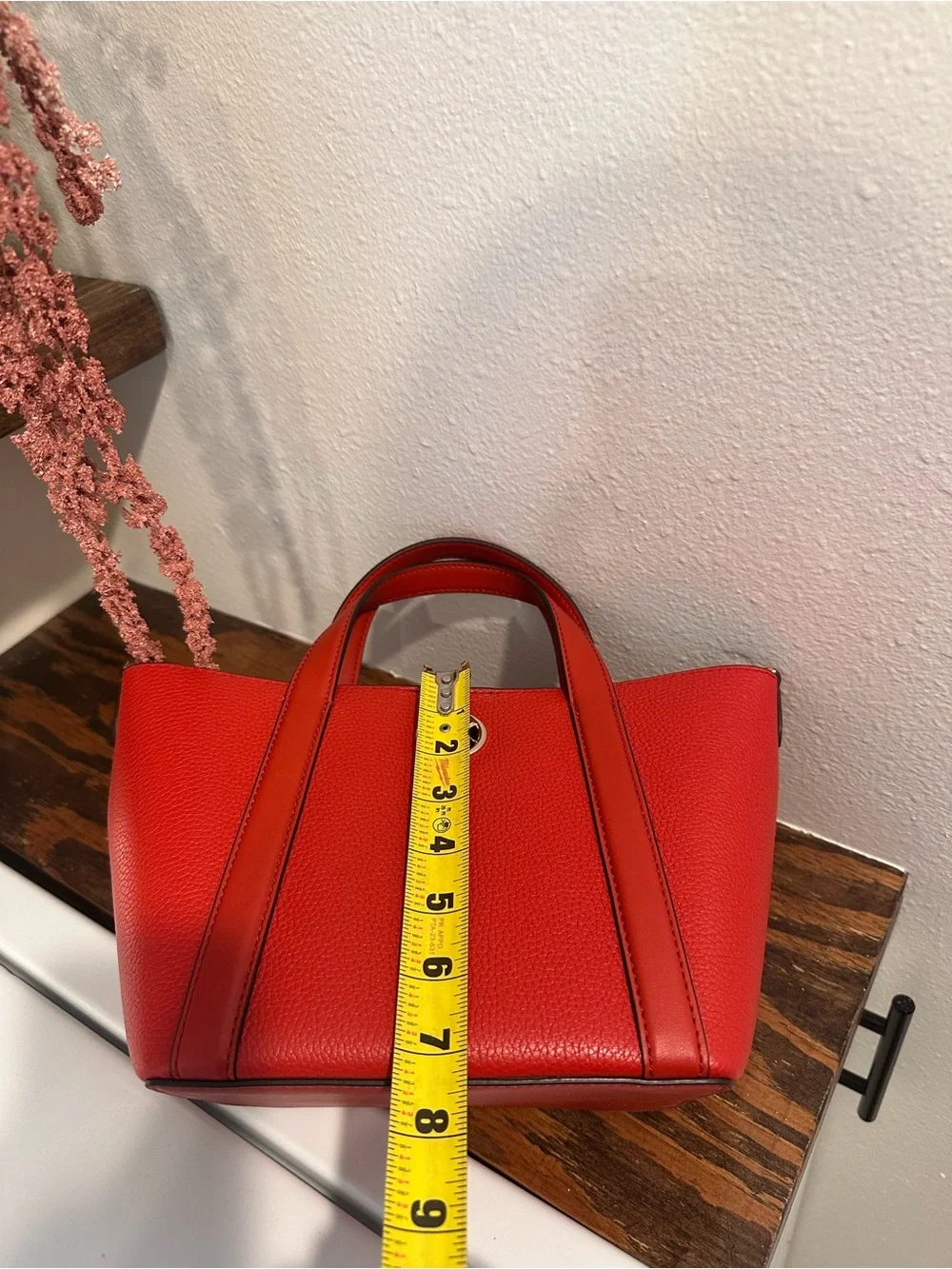 Michael Kors structured pebbled